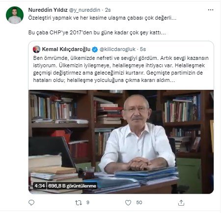 Kılıçdaroğlu’nun 'helalleşme' kararı büyük beğeni topladı - Resim : 1