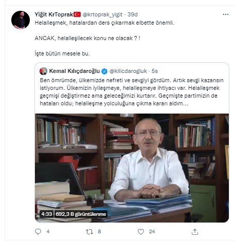 Kılıçdaroğlu’nun 'helalleşme' kararı büyük beğeni topladı - Resim : 10