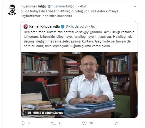 Kılıçdaroğlu’nun 'helalleşme' kararı büyük beğeni topladı - Resim : 2