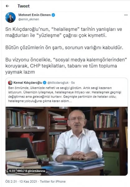 Kılıçdaroğlu’nun 'helalleşme' kararı büyük beğeni topladı - Resim : 12