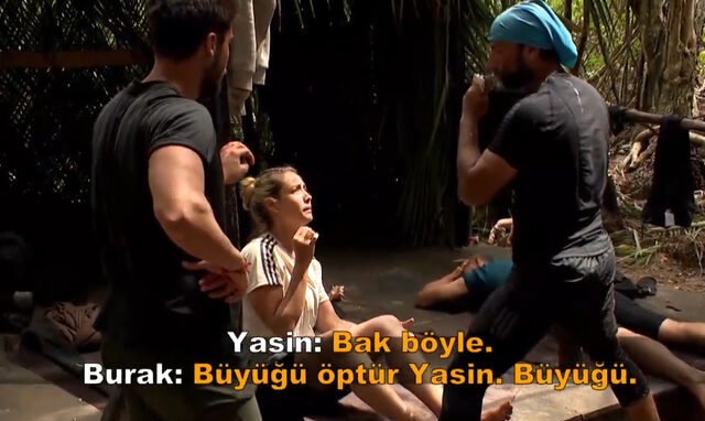 Survivor da Yasin ve Evrim arasnda ilginç diyalog Öp bir 