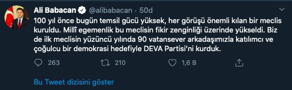 Ali Babacan da 'Atatürk' diyemedi - Resim : 1