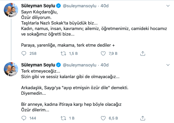 Bakan Soylu: Sayın Kılıçdaroğlu, özür diliyorum - Resim : 1