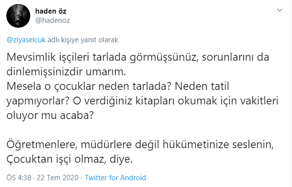 Ziya Selçuk'un 'çocuk işçiliğini onaylayan' paylaşımı büyük tepki çekti - Resim : 4