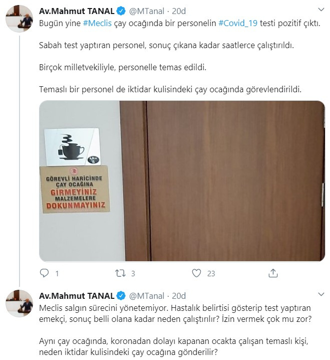 CHP'li Tanal, mecliste alınmayan önlemleri dile getirdi - Resim : 1