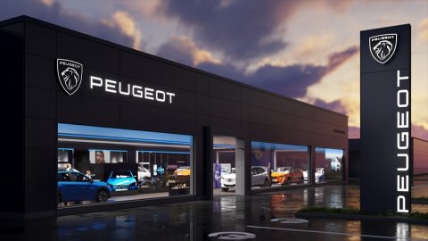 Peugeot logosunu değiştirdi