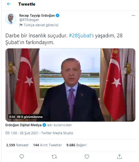 Erdoğan'dan 28 Şubat açıklaması - Resim : 1