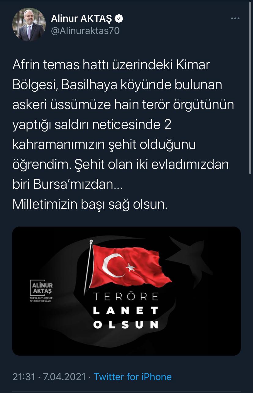 AKP'li başkan şehit haberini bakanlıktan önce duyurdu - Resim : 1