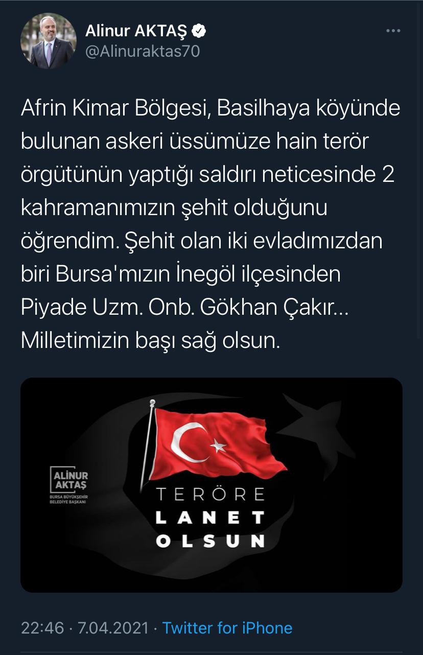 AKP'li başkan şehit haberini bakanlıktan önce duyurdu - Resim : 2