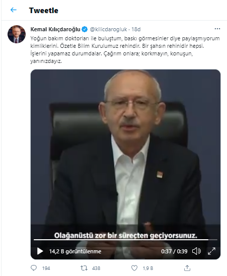 Kılıçdaroğlu'dan bilim kurulu açıklaması - Resim : 1