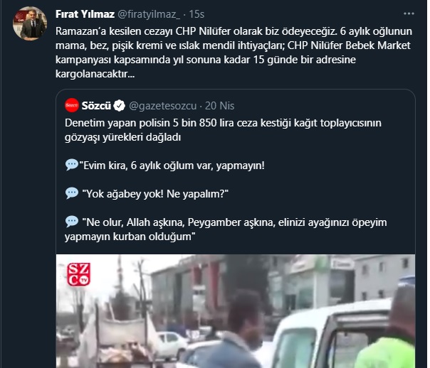 Polisin, kağıt toplayıcısına ceza yazdığı görüntüler Türkiye'nin gündemine oturmuştu... - Resim : 1