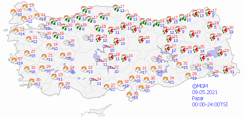 Meteoroloji'den 5 günlük hava durumu raporu: Hava sıcaklıkları nasıl olacak? - Resim : 1