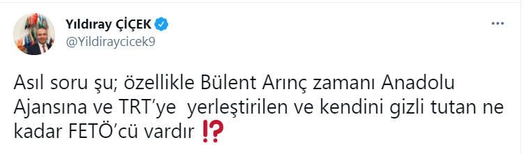 MHP bu defa Bülent Arınç'ı hedef aldı - Resim : 2