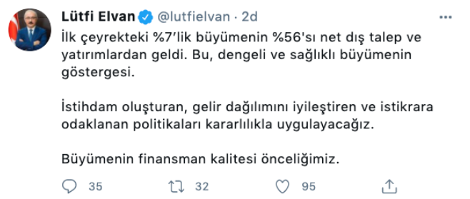 Lütfi Elvan'dan flaş 'büyüme rakamları' açıklaması - Resim : 1