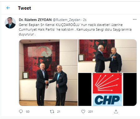 Eski AKP'li vekil ve ailesi CHP'ye üye oldu - Resim : 1