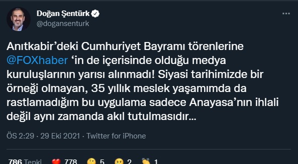 Fox TV, Cumhuriyet ve Anka'ya Anıtkabir'de engel: TGC'den sert açıklama - Resim : 1