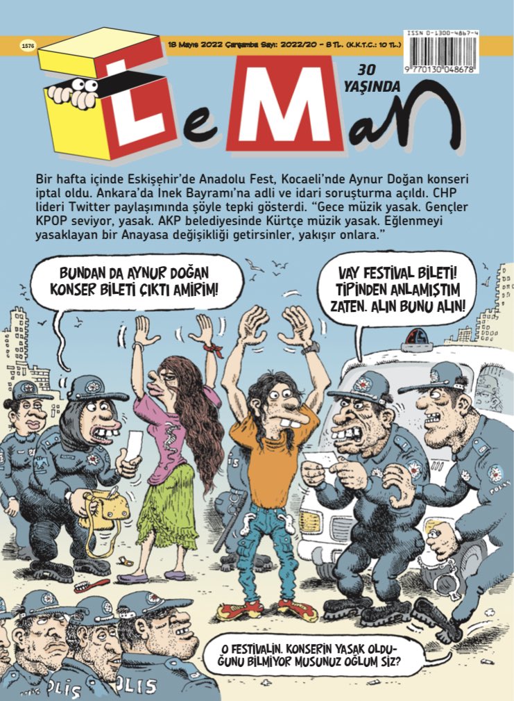 LeMan'dan 'yasak' kapağı  - Resim : 1